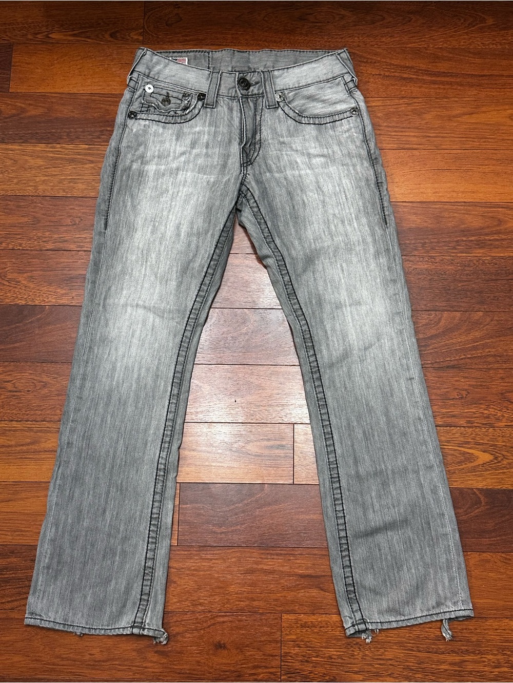 Vintage True Religion Ricky Big T Grey Jeans